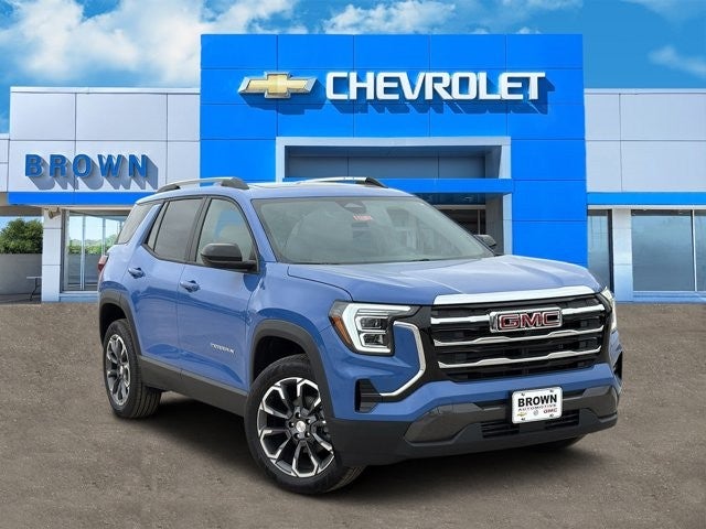 2026 GMC Terrain Elevation in Rapids Metallic — front three-quarter view